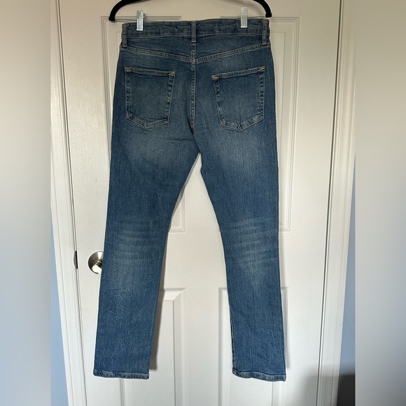 BNWT Topman Slim Fit Distressed Denim Men’s Jeans W30 L32 - Picture 6 of 8